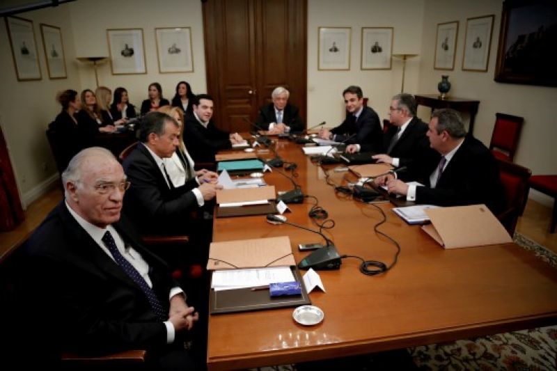 ΕΚΤΑΚΤΟ: Ολοκληρώθηκε το συμβούλιο πολιτικών αρχηγών