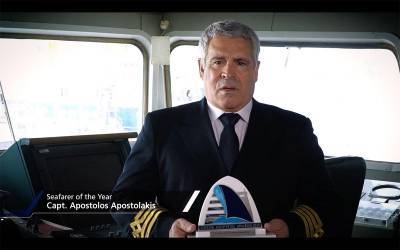 «Καπετάνιος της χρονιάς» ο capt Απόστολος Αποστολάκης της Anek Lines