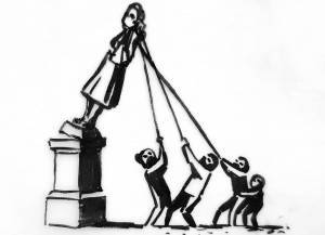 Banksy: Κυκλοφορεί μπλουζάκια για να στηρίξει τους κατηγορούμενους για την καταστροφή του αγάλματος δουλέμπορου στο Μπρίστολ