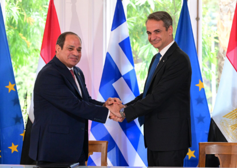 Τηλεφωνική συνομιλία Μητσοτάκη–Σίσι με έμφαση σε Γάζα και περιφερειακό συντονισμό