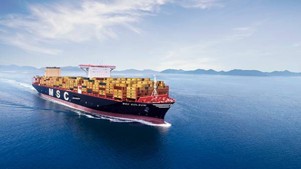 H MSC «συνδέεται» με άλλες πέντε αγορές container ship