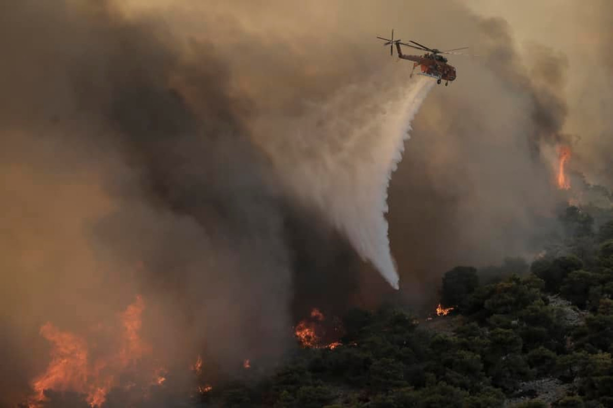 Δράμα: Καίει για 6η ημέρα η φωτιά στο Φαλακρό