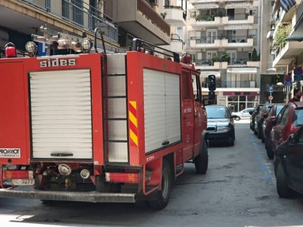 Φωτιά σε πρέσα συμπίεσης απορριμμάτων στο ΑΠΘ