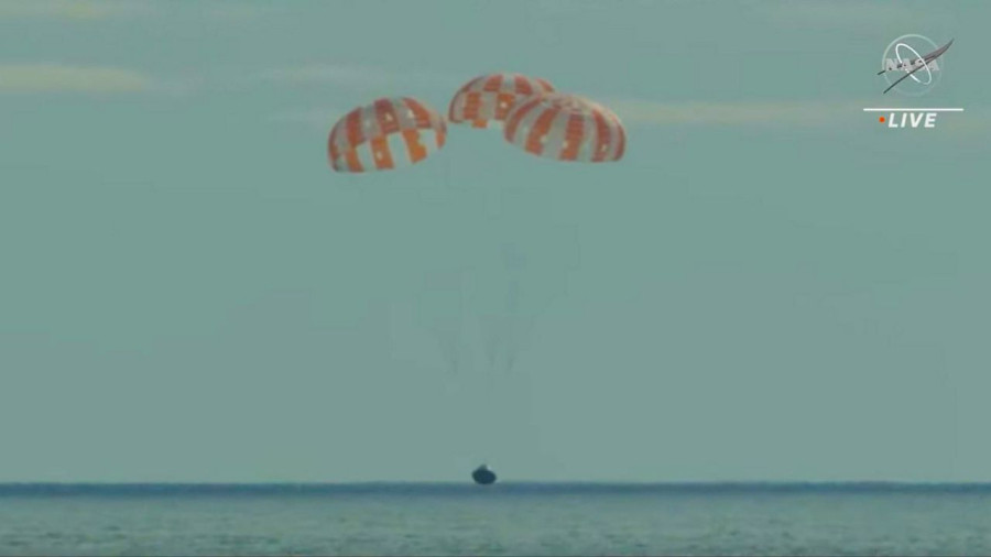 Artemis I: Ολοκληρώθηκε η επιστροφή του μη επανδρωμένου διαστημοπλοίου