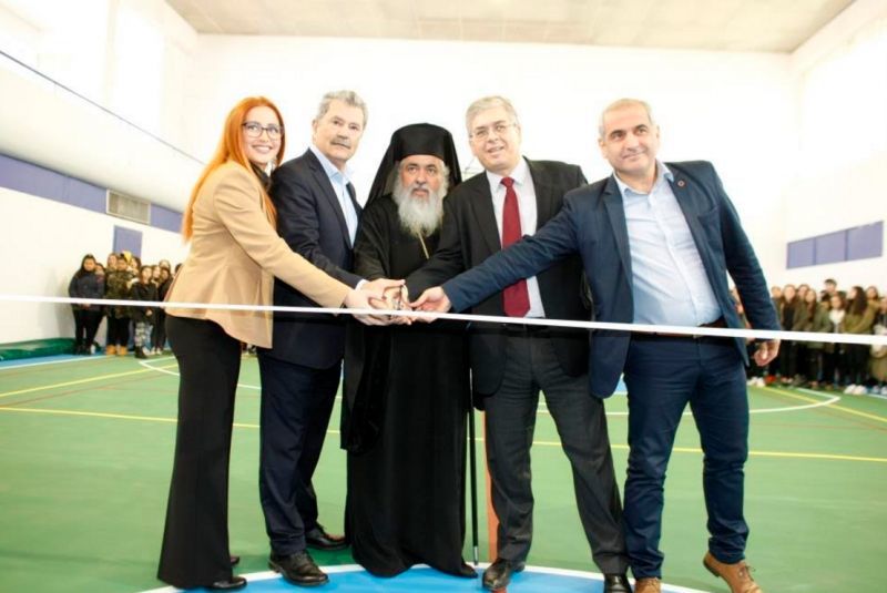 Εγκαίνια κλειστού Γυμναστηρίου στο 2ο Γυμνάσιο Εχεδώρου του Δήμου Δέλτα
