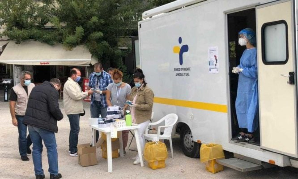 ΕΟΔΥ: Πού θα γίνουν δωρεάν rapid test τη Δευτέρα (13/3)