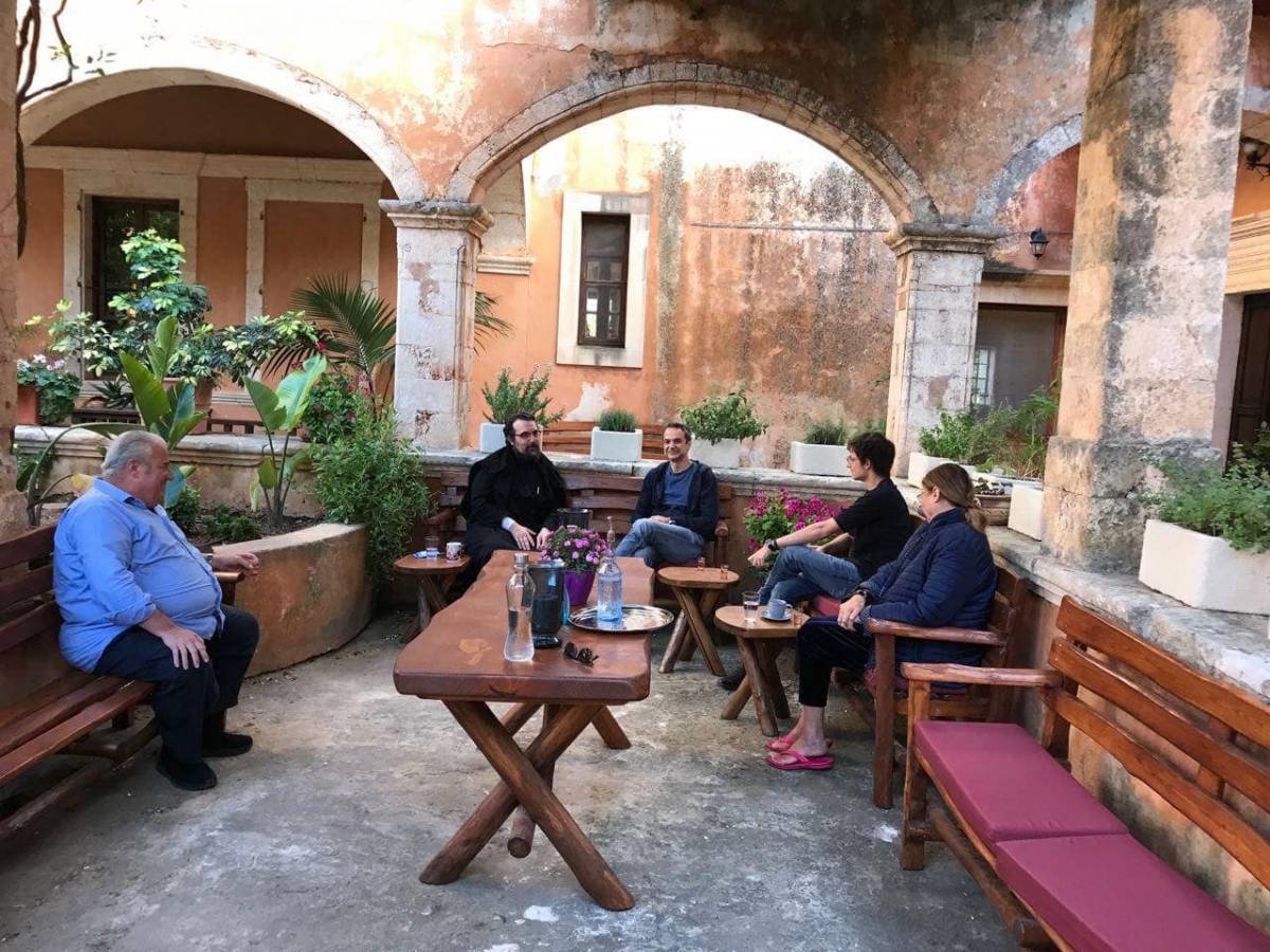 Στη Χανιά για το τριετές μνημόσυνο Κωνσταντίνου Μητσοτάκη o Πρωθυπουργός
