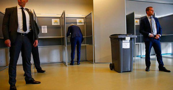 Κάλπες-κάδοι απορριμάτων στις ολλανδικές εκλογές! (photos)