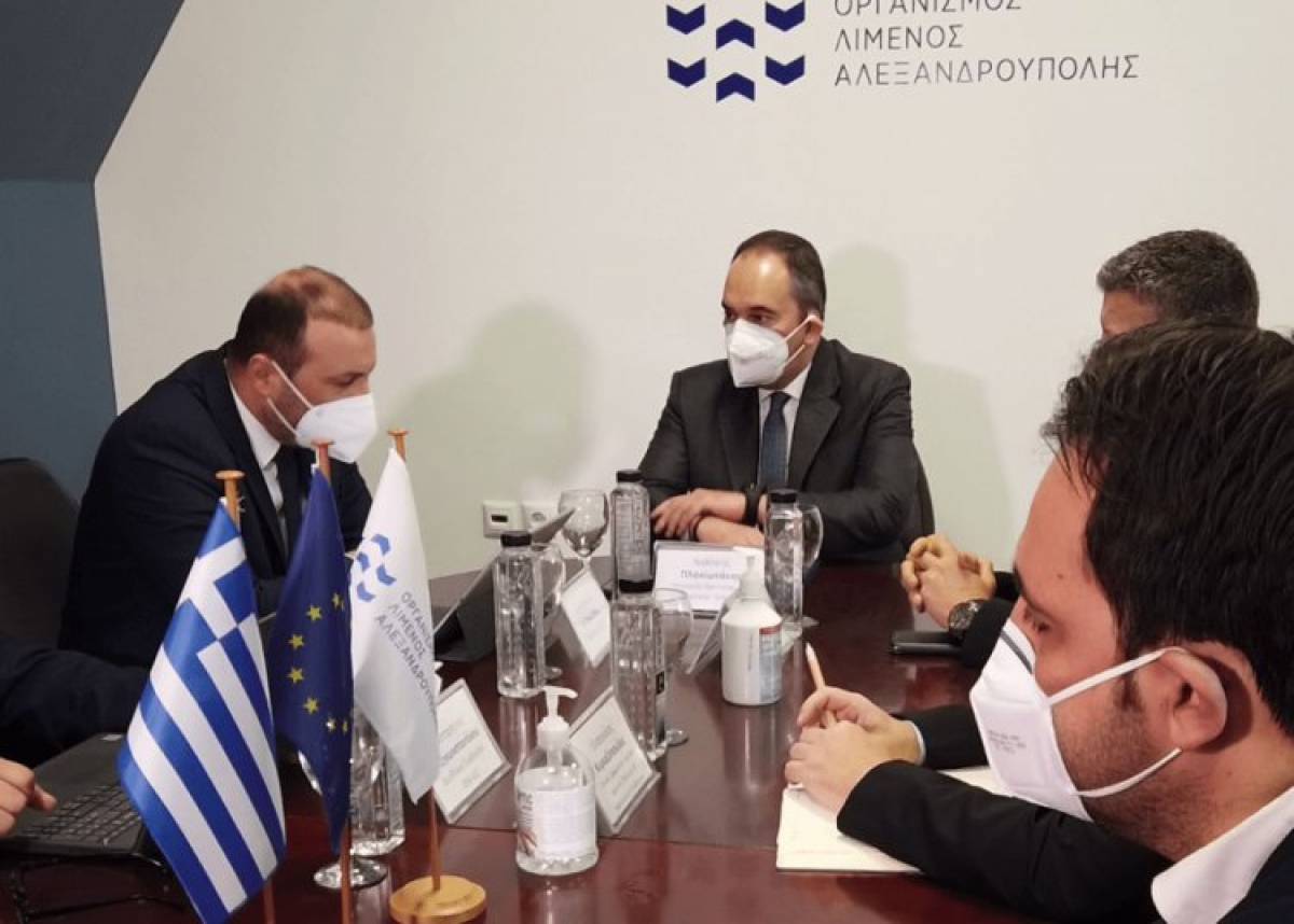 Πλακιωτάκης: Τέλη Μαΐου ο ανάδοχος για το λιμάνι της Αλεξανδρούπολης