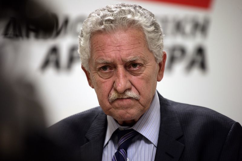 «Θέλουμε να πορευτεί η χώρα σε εκλογές», δηλώνει ο Φ. Κουβέλης