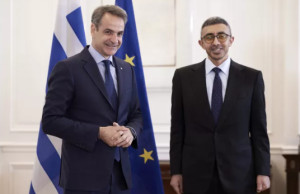 Συνάντηση Μητσοτάκη με τον ΥΠΕΞ των Ηνωμένων Αραβικών Εμιράτων-Η ατζέντα