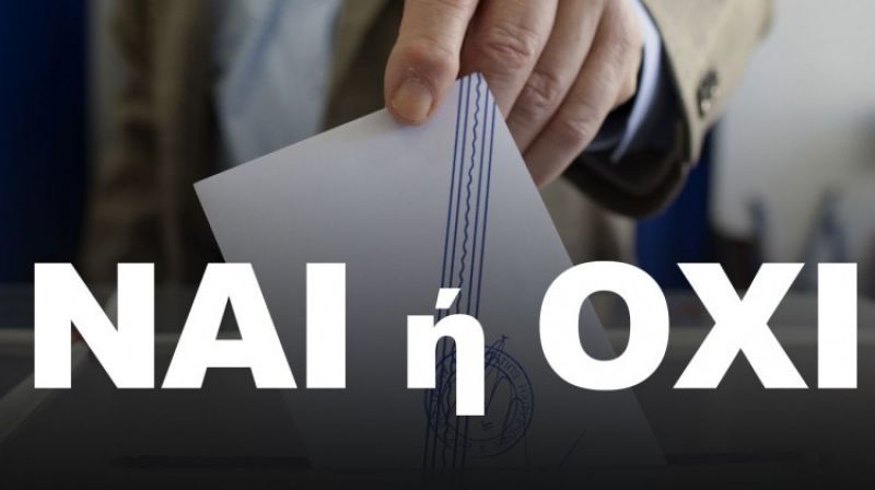 Δημοψήφισμα 2015-Δημοσκόπηση: Ισχνό προβάδισμα του «ΟΧΙ»
