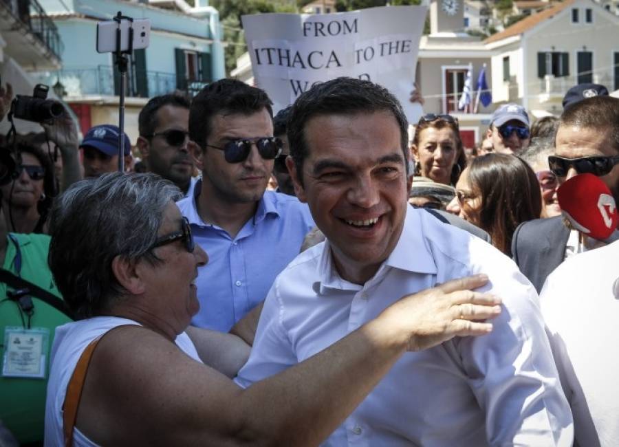 Το μαργαριτάρι του Πρωθυπουργού κατά... την περίπατό του (sic)