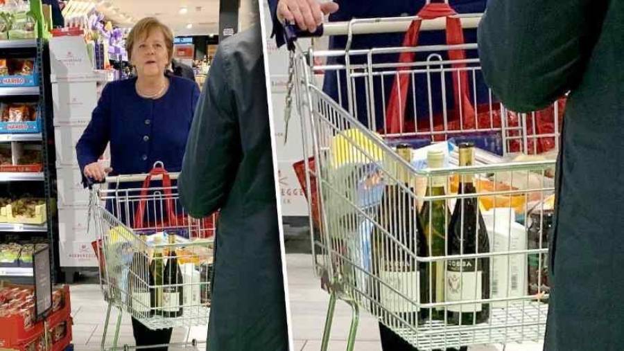 Το άδειο καρότσι της Μέρκελ και η προτίμησή της στο κρασί
