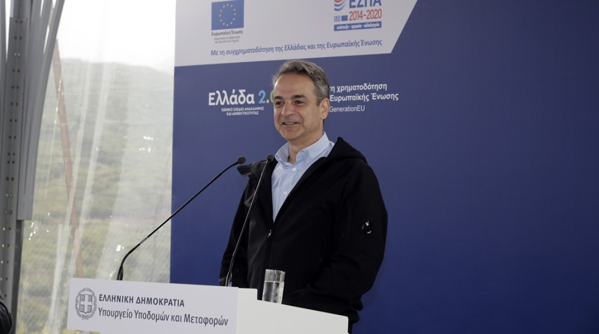 Μητσοτάκης-Ε65: Τα εργοτάξια δίνουν τη θέση τους σε έργα