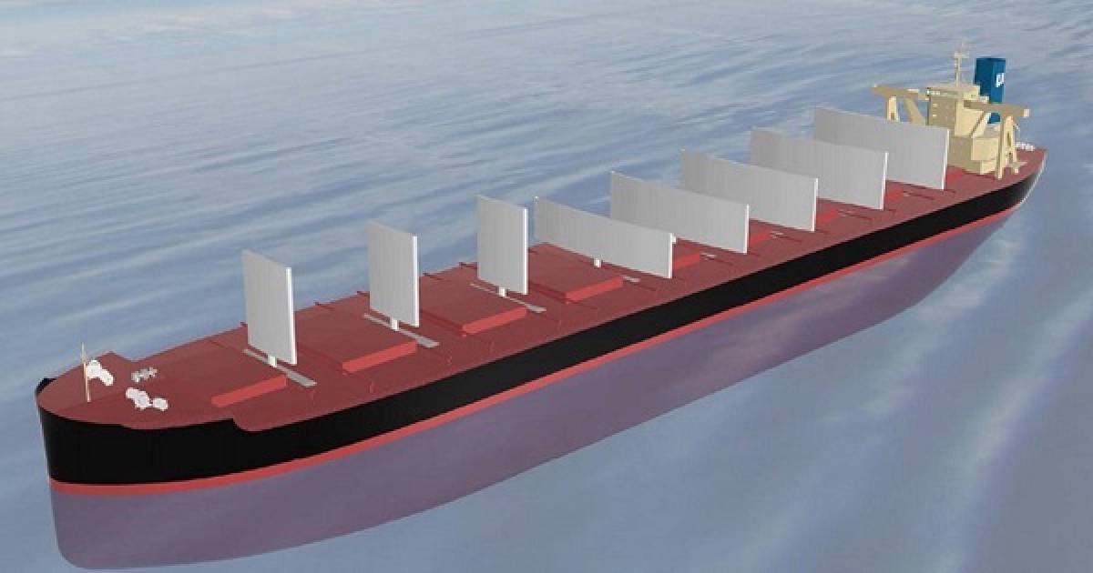 Namura: Αναπτύσσει σύστημα πανιών που αποθηκεύονται κάτω από το κατάστρωμα