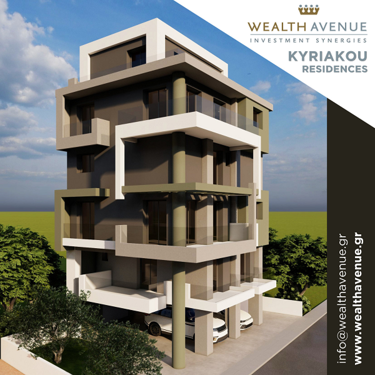 Η WEALTHAVENUE υπέγραψε την τρίτη συμφωνία ανέγερσης οικοδομής στο Μαρούσι