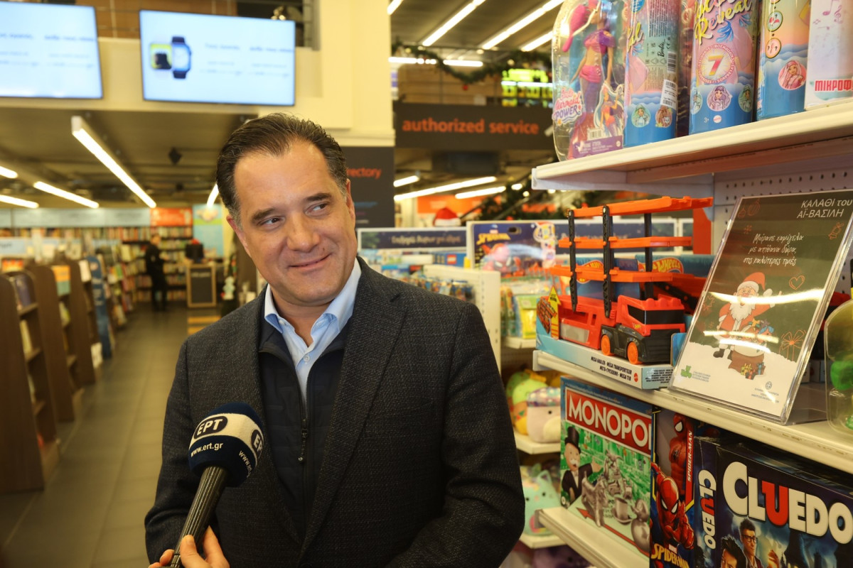 Γεωργιάδης: Το καλάθι του Άη Βασίλη έχει πολύ μεγάλη ζήτηση