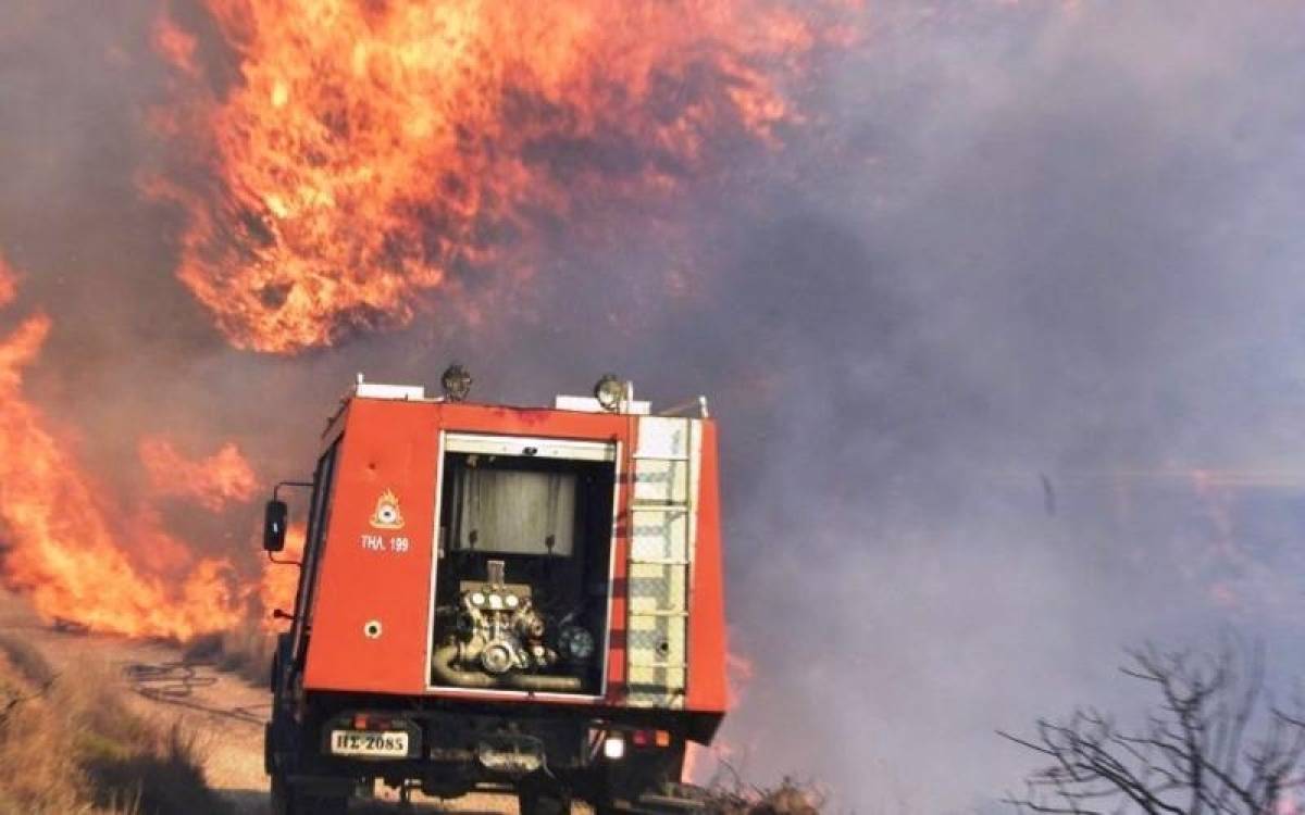 Συνελήφθη 64χρονος για την πυρκαγιά στην Εύβοια