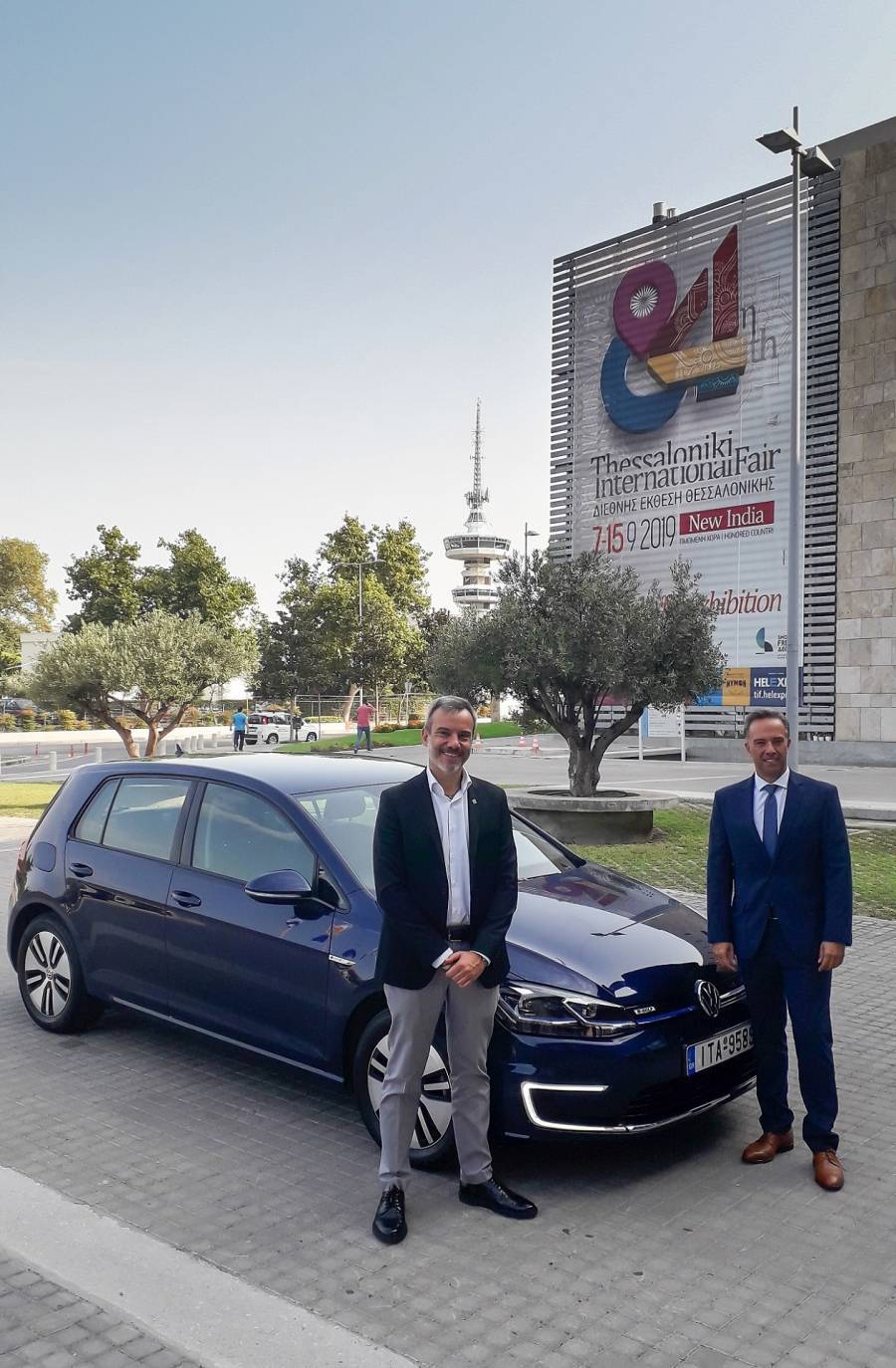 Mε ηλεκτρικό Volkswagen e-Golf ο νέος Δήμαρχος Θεσσαλονίκης