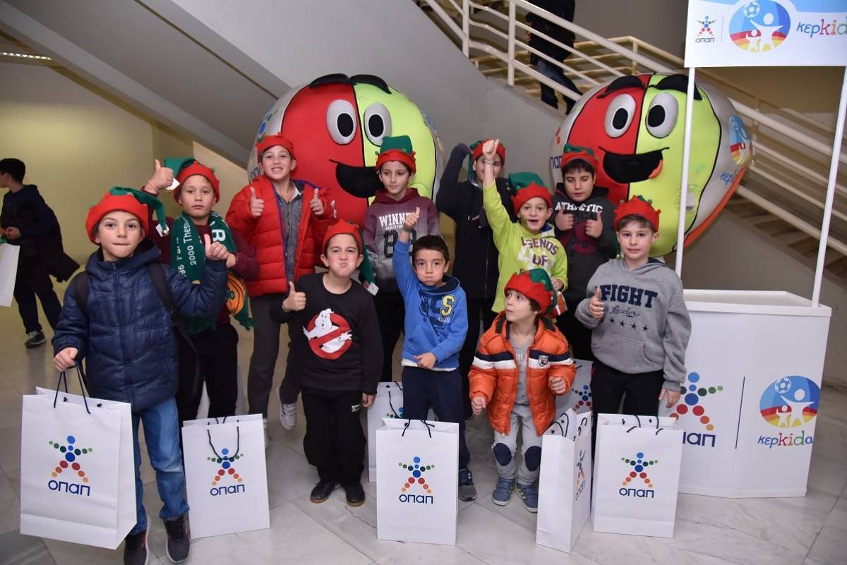 Η «Κερkidα ΟΠΑΠ» στη «Γιορτή του Παιδιού» στο ΟΑΚΑ