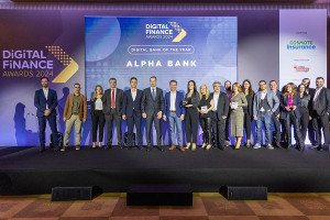 Digital Finance Awards: Ψηφιακή τράπεζα της χρονιάς η Alpha Bank