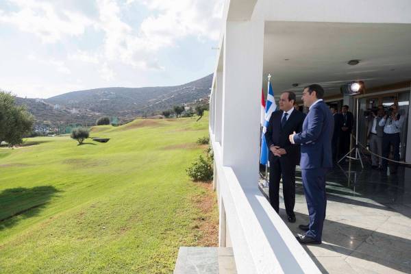 Τσίπρας-Σίσι: Οριοθέτηση ΑΟΖ Ελλάδας-Αιγύπτου μέσα στο 2018