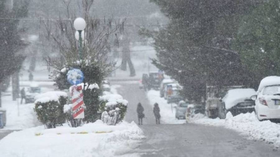 Έρχεται νέα κακοκαιρία με πολικό ψύχος-Χιόνια ακόμα και στην Αθήνα