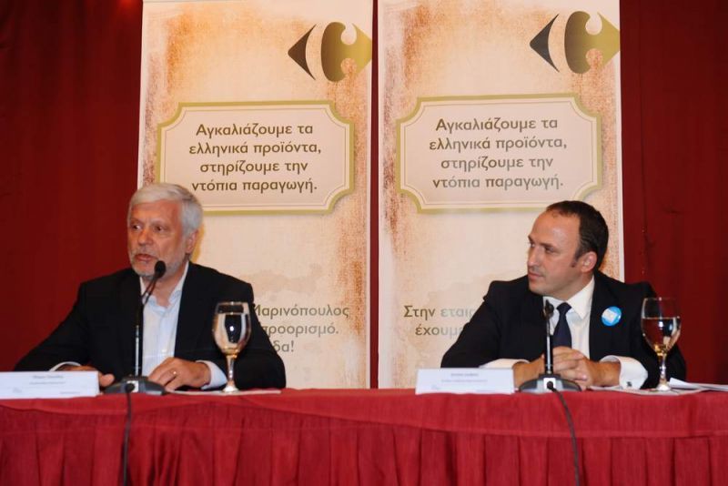 Η Μαρινόπουλος στηρίζει τους Έλληνες παραγωγούς