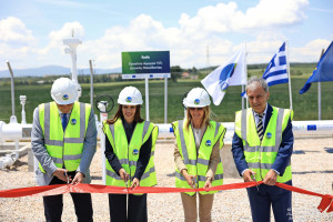 ΔΕΣΦΑ: Εγκαινιάστηκε ο αγωγός φυσικού αερίου προς τη Δυτική Μακεδονία