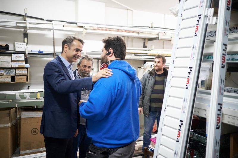Μητσοτάκης: Ο Τσίπρας επιστρέφει λίγα από τα πολλά που πήρε