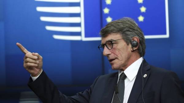 Ευχές του προέδρου του Ευρωπαϊκού Κοινοβουλίου σε Σακελλαροπούλου