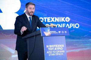 Ανδρουλάκης: «Ιταλικό μοντέλο» στα καύσιμα και ενεργειακές κοινότητες για τις μικρομεσαίες επιχειρήσεις