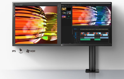 H LG ανακοινώνει τη νέα οθόνη UltraWide Ergo