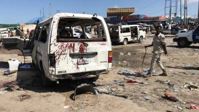 Σομαλία: Δεκάδες νεκροί από έκρηξη παγιδευμένου αυτοκινήτου