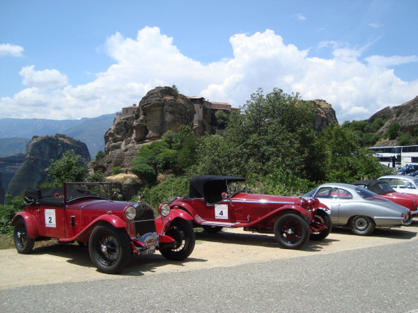 Οι κλασικές Alfa Romeo ομορφαίνουν τις διαδρομές της Κεντρικής Ελλάδας