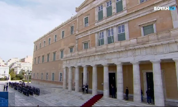 Κωνσταντίνος Τασούλας: Ορκίζεται Πρόεδρος της Δημοκρατίας (δείτε live)