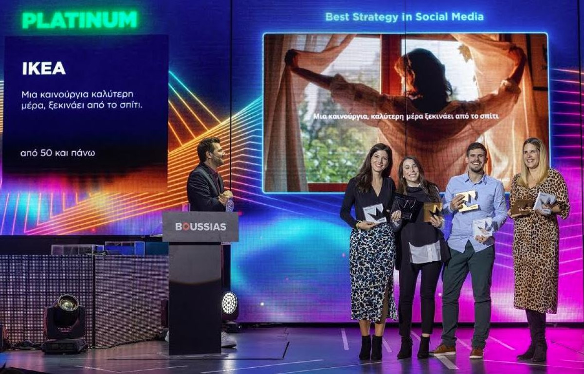 Έξι βραβεία για την ΙΚΕΑ στα Social Media Awards 2022