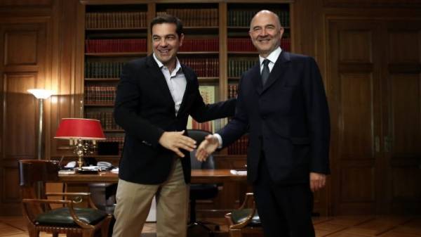 Την Πέμπτη η συνάντηση Τσίπρα-Μοσκοβισί