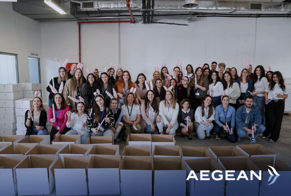 AEGEAN Easter Crew: Πασχαλινή δράση προσφοράς και αλληλεγγύης