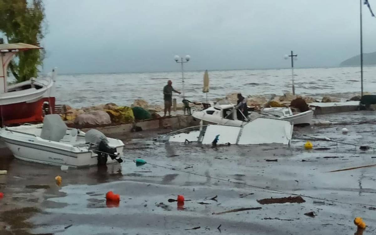 Κακοκαιρία «Ιανός»– Κρίσιμες οι επόμενες 9 ώρες-Ποιες περιοχές κινδυνεύουν