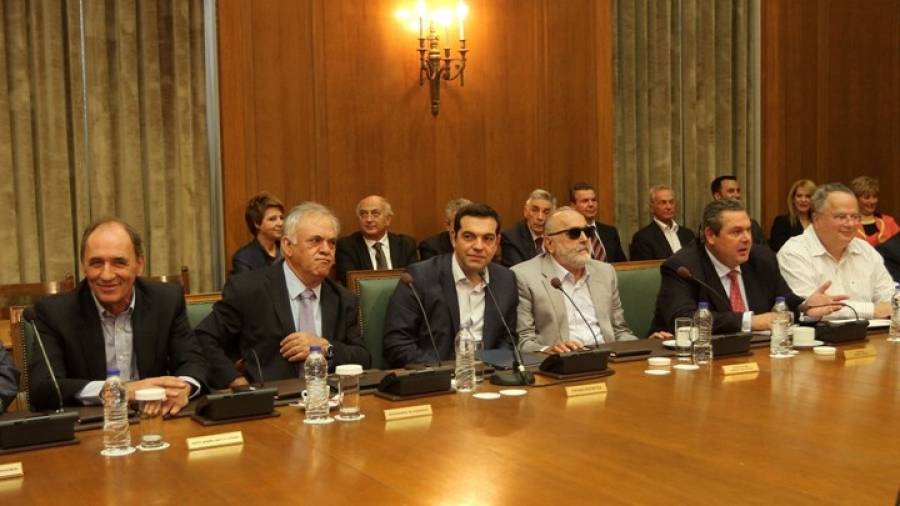 Το ερωτηματολόγιο αξιολόγησης των υπουργών του ΣΥΡΙΖΑ