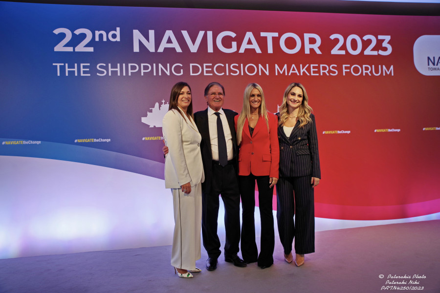 Danae Bezantakou, , Capt. Dimitris Bezantakos, Christina Bezantakou, Olga Bezantakou