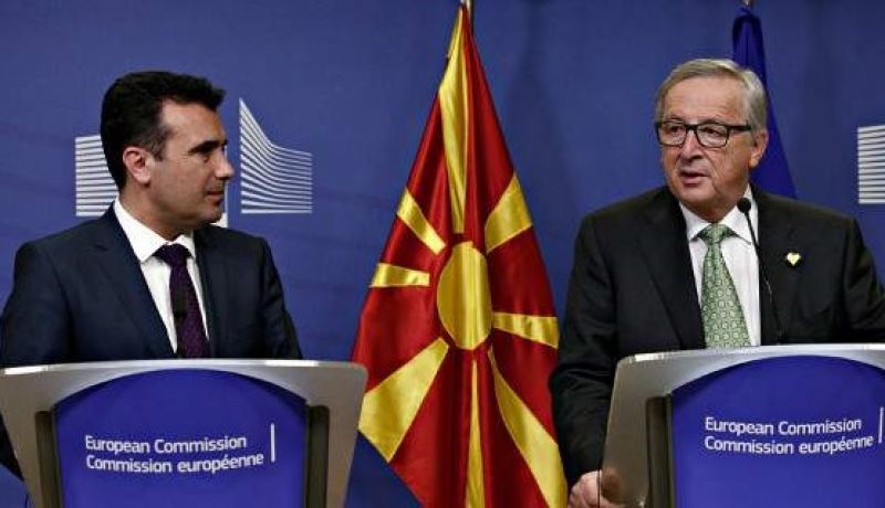 Λύση στο ονοματολογικό ζήτησε ο Γιούνκερ από τον Ζάεφ