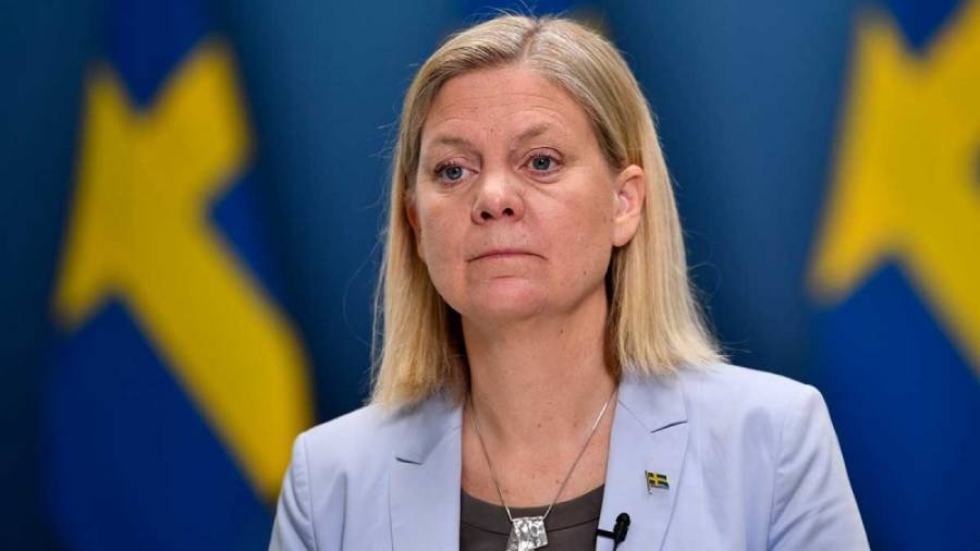 Παραίτηση... εξπρές για την Σουηδή πρωθυπουργό