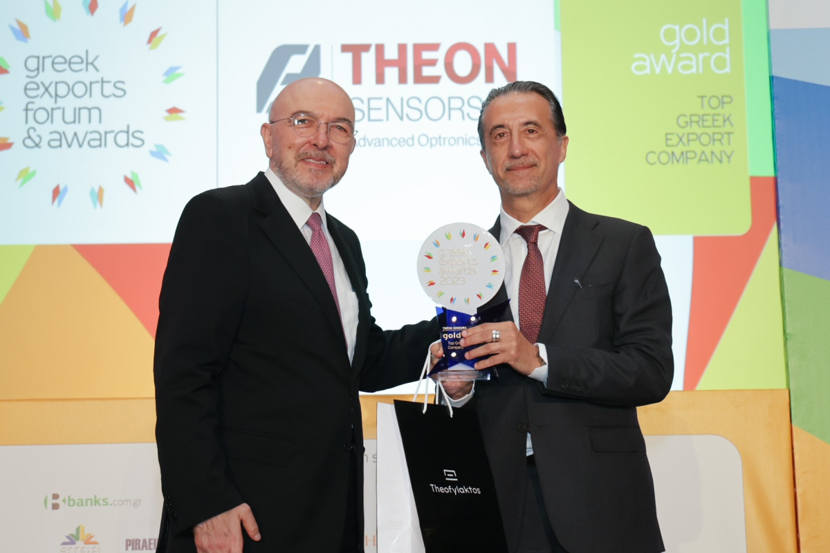 Βραβεύθηκε η THEON SENSORS- Χατζημηνάς: Η Ελλάδα εξάγει υψηλή τεχνολογία