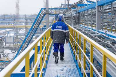 Gazprom: Σταθερές ροές φυσικού αερίου στην Ευρώπη και την Τρίτη
