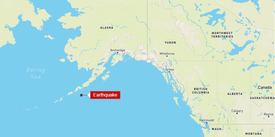 Σεισμός 7,2 Ρίχτερ στην Αλάσκα- Προειδοποίηση για τσουνάμι