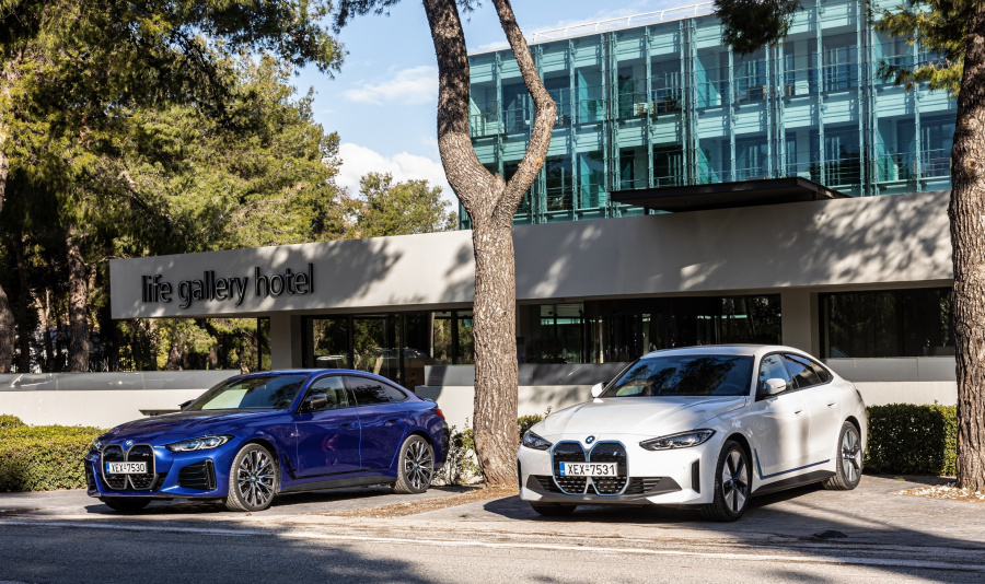 H νέα αμιγώς ηλεκτρική BMW i4 προσγειώθηκε στην χώρα μας