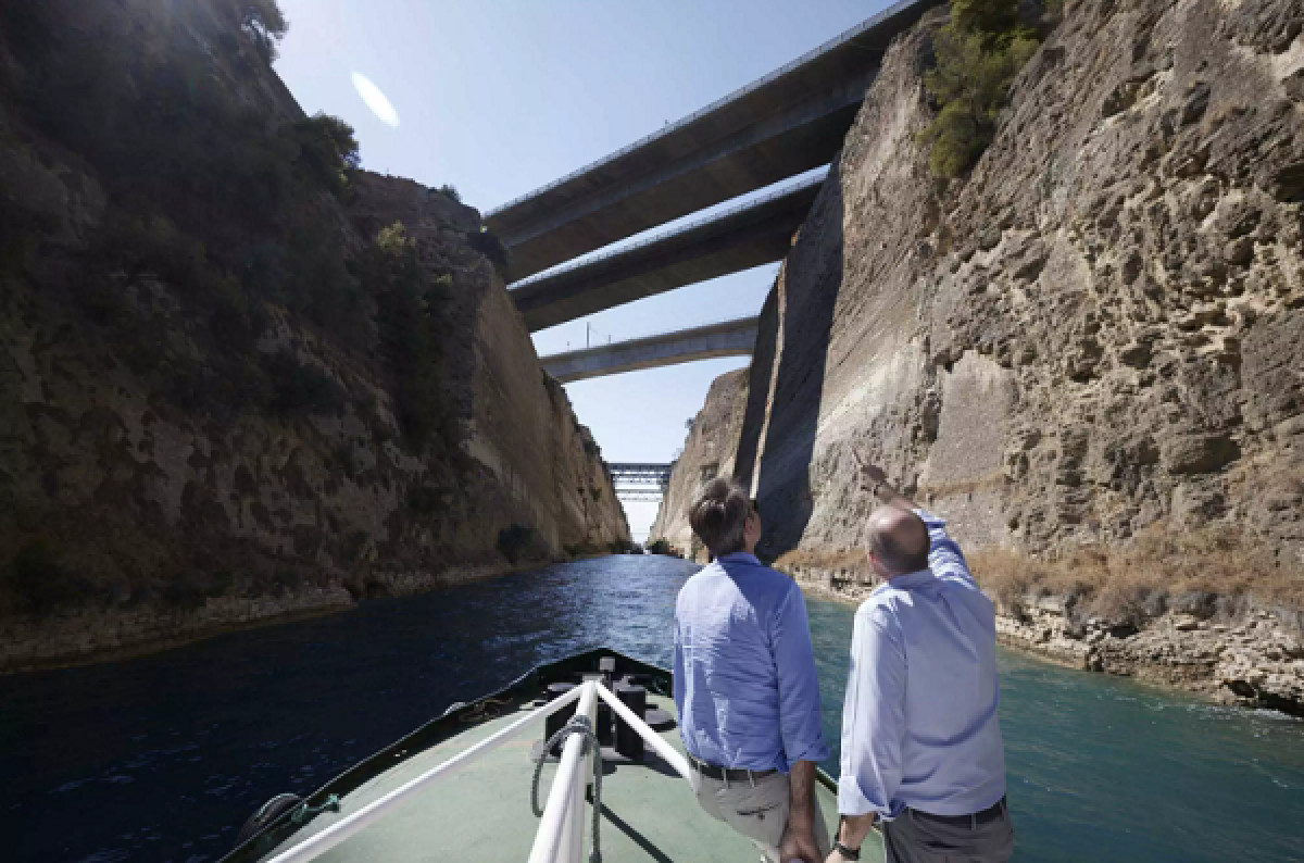 Διώρυγα της Κορίνθου: Ανοίγει με απόλυτη ασφάλεια για τρεις μήνες